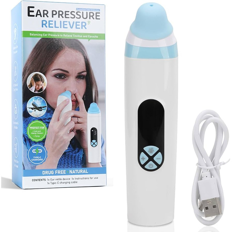Eustachian Pressure Relief Device EasytoUse Ear Unblocker For Flying Tinnitus Ear Pressure Relief 2