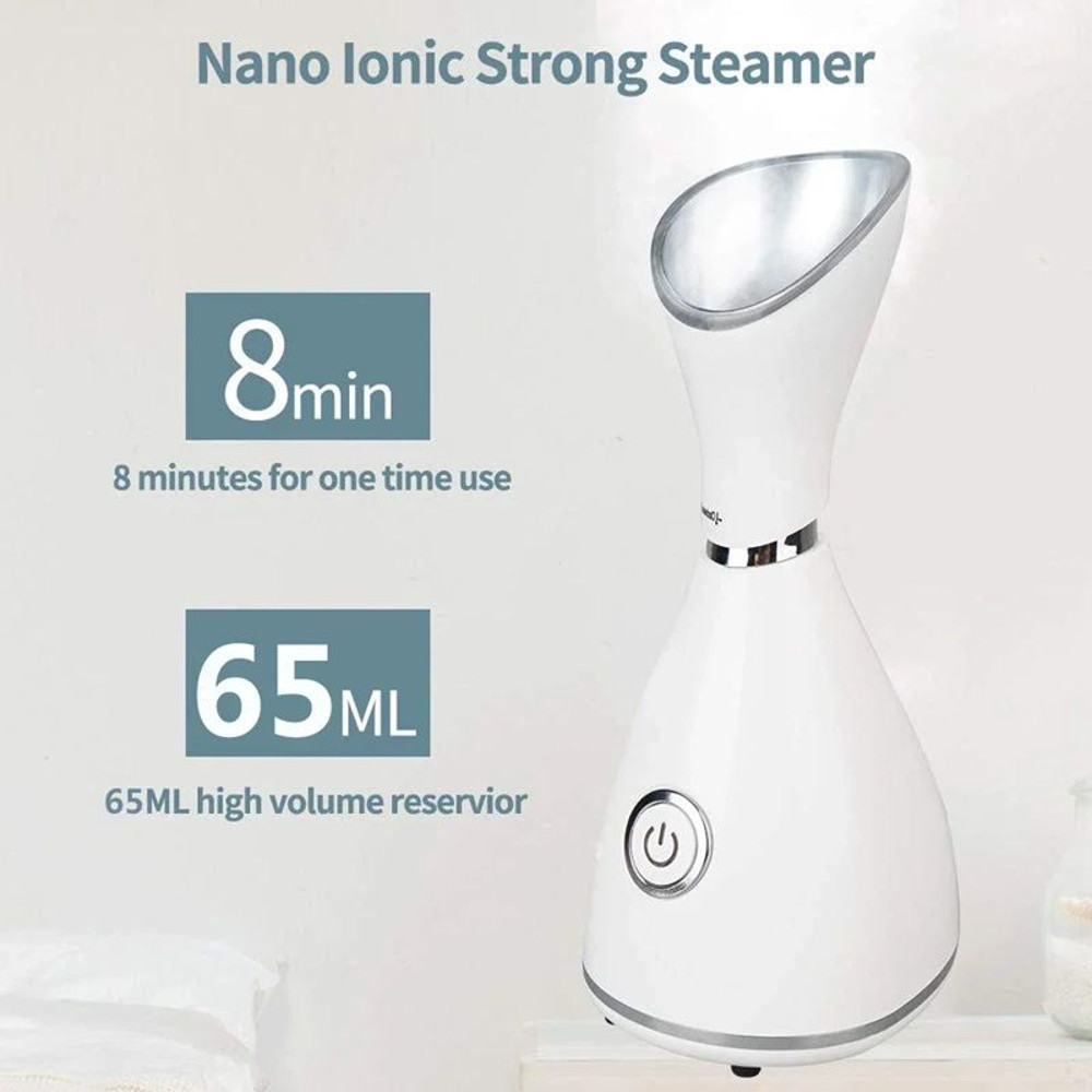 Nano Ionic Face Steamer  Portable Facial Hydration Mist Sprayer For Deep Skin Care  Glow On The Go 3