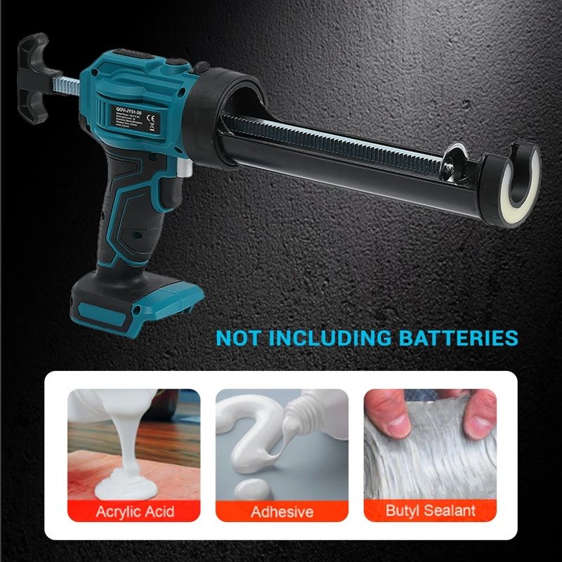 Cordless Electric Caulking Gun HeavyDuty Sealant Tool For Makita 18V Battery No Battery Included 3