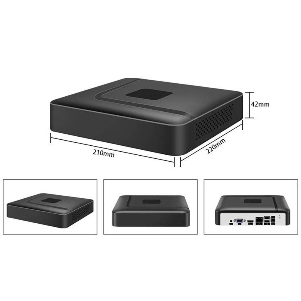 Smar 4K CCTV NVR Security Recorder 9 To 32 Channel Video System With Face Detection And H265 Compr 1