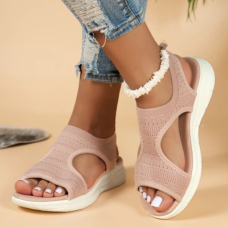 BreezeStride Comfort Platform Sandals  Lightweight Wedge Sandals For Women 6