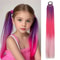 SparklePop Tinsel Ponytail Extension Colorful Braiding Hair Tie For Girls 0