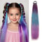 SparklePop Tinsel Ponytail Extension Colorful Braiding Hair Tie For Girls 6