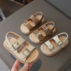 softstep kids sandals – breathable, non-slip beach shoes for toddlers and children