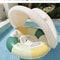 Rooxin Baby Pool Float With Canopy Secure Comfy Swim Ring For Toddlers 7