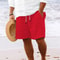 Mens Lightweight Casual Beach Shorts MultiPocket Comfort For Travel Lounging Summer Style 2