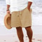 Mens Lightweight Casual Beach Shorts MultiPocket Comfort For Travel Lounging Summer Style 3