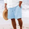 Mens Lightweight Casual Beach Shorts MultiPocket Comfort For Travel Lounging Summer Style 11