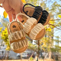 soft sole baby sandals – lightweight summer crib shoes for newborns & first walkers