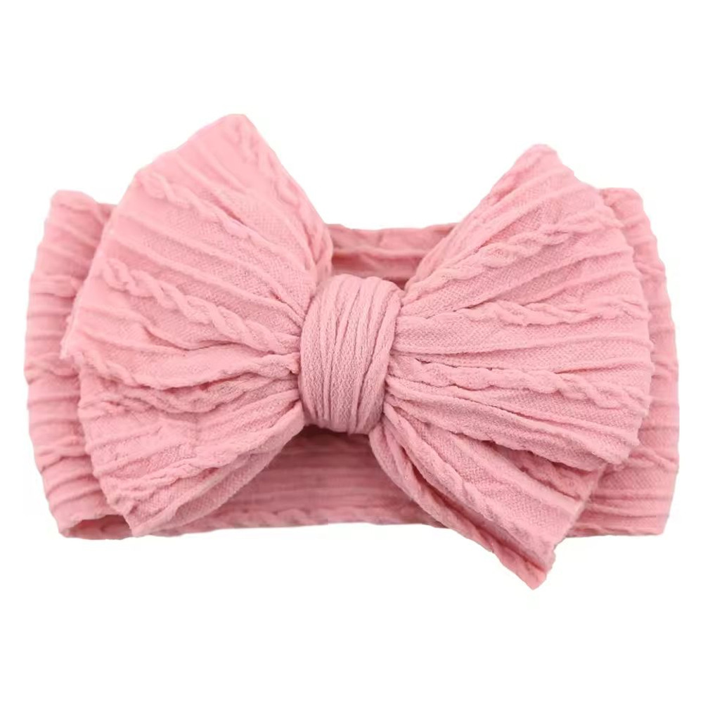 Soft Nylon Baby Headbands With Bow  Stretchy Newborn  Infant Hair Accessories For Girls And Boys 16