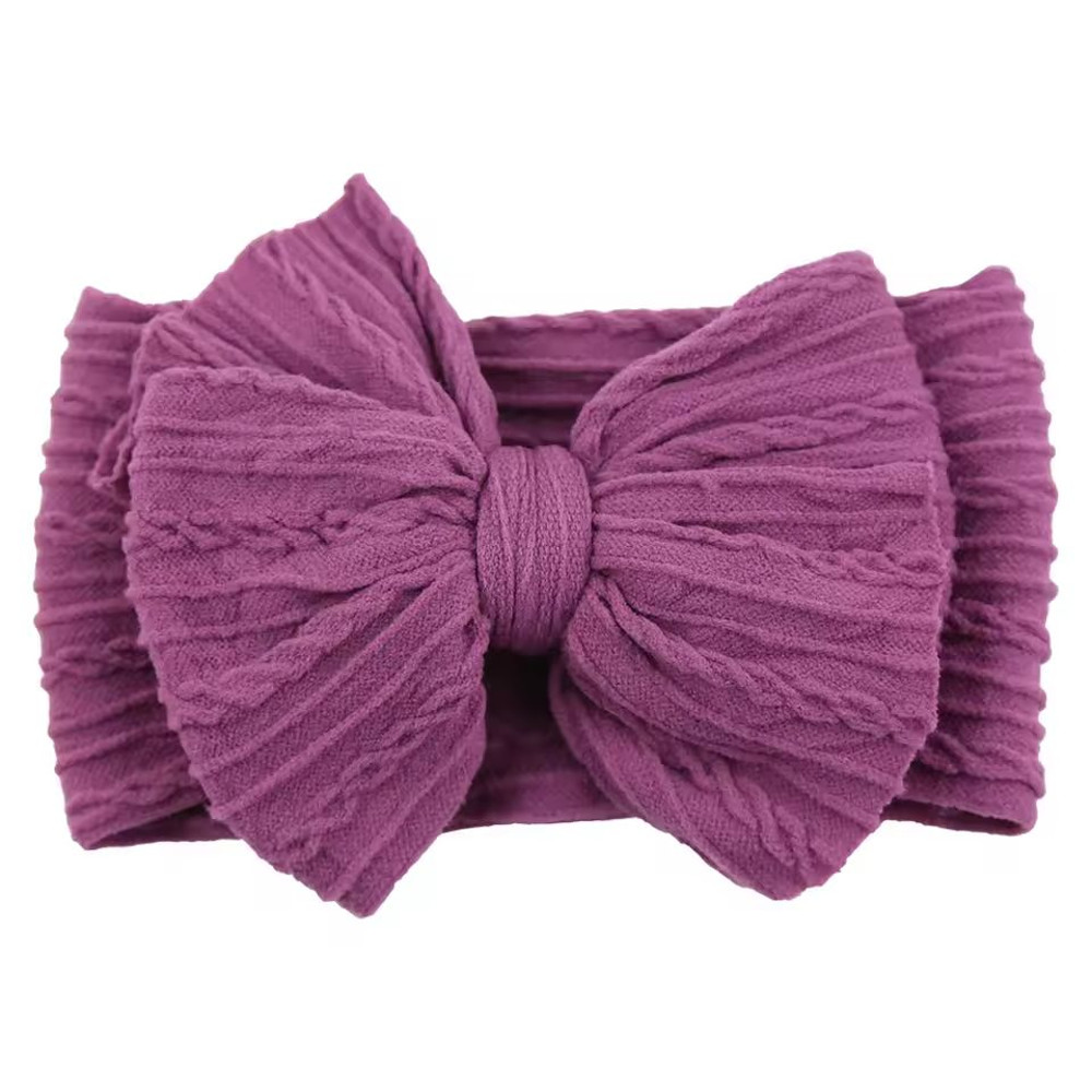 Soft Nylon Baby Headbands With Bow  Stretchy Newborn  Infant Hair Accessories For Girls And Boys 19