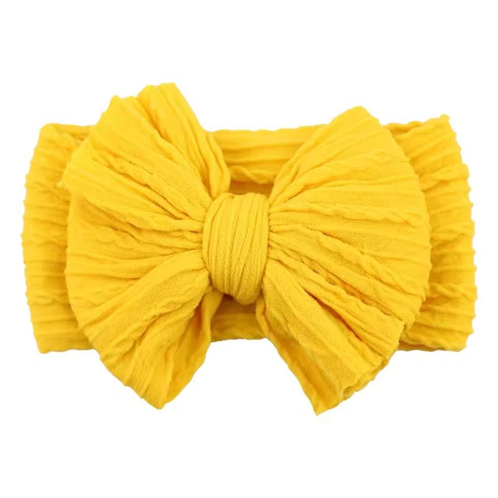 Soft Nylon Baby Headbands With Bow  Stretchy Newborn  Infant Hair Accessories For Girls And Boys 6
