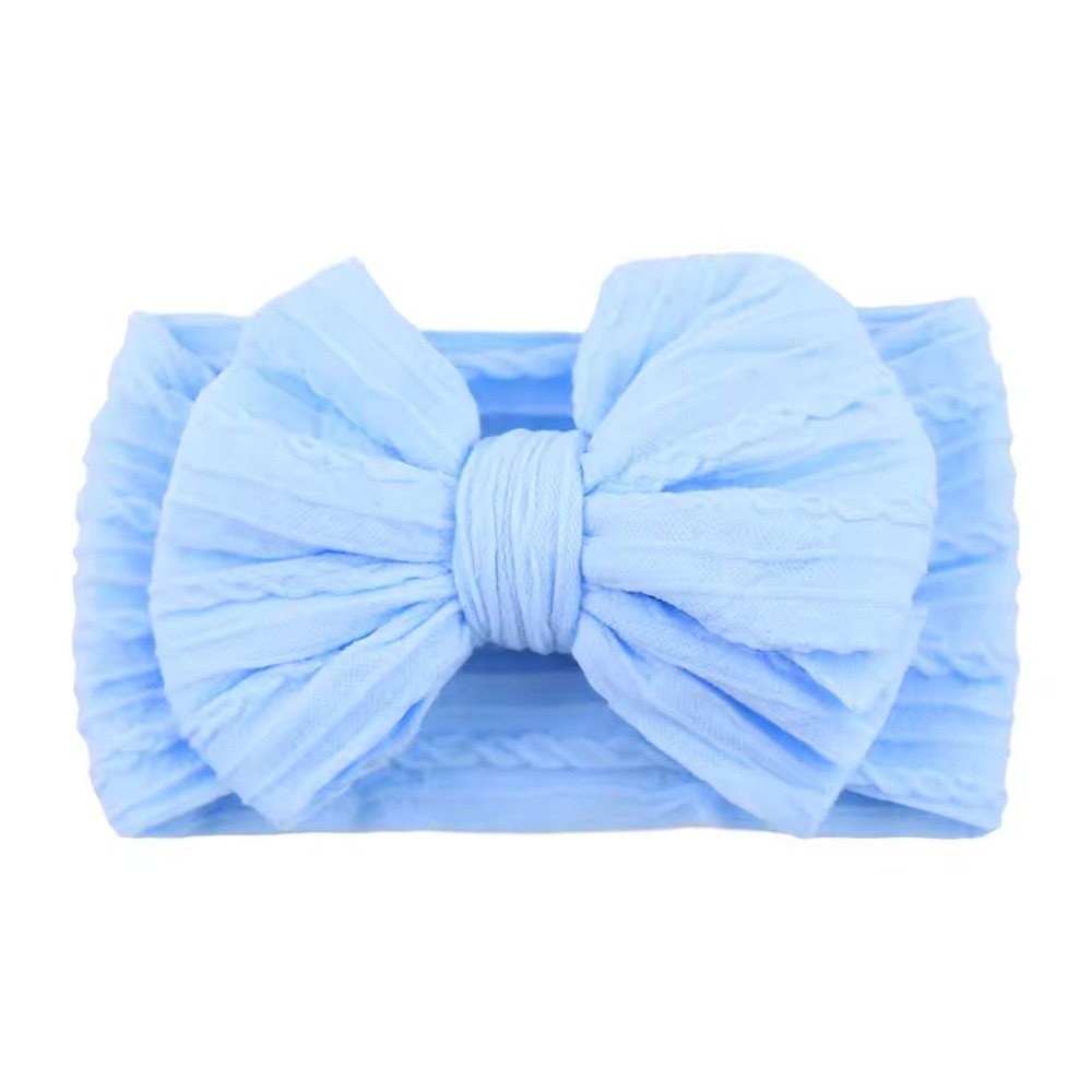 Soft Nylon Baby Headbands With Bow  Stretchy Newborn  Infant Hair Accessories For Girls And Boys 20