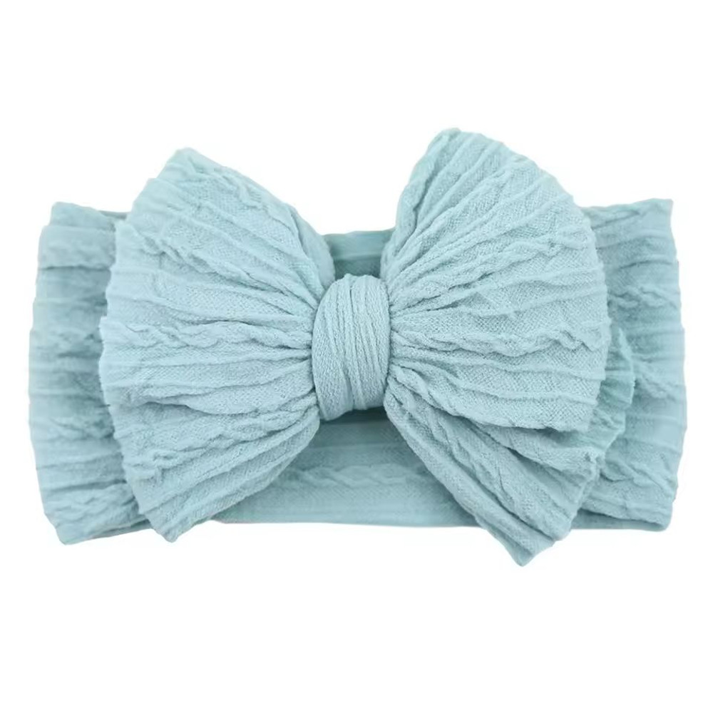 Soft Nylon Baby Headbands With Bow  Stretchy Newborn  Infant Hair Accessories For Girls And Boys 22