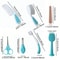 6Piece Baby Grooming Kit Newborn Care Set With Nail Clippers Nasal Aspirator Brush More 1