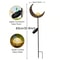 Moonlight Fairy Solar Garden Lights Crackle Glass LED Stake For Magical Outdoor Decor 2