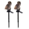 NightGuardian Solar Owl Garden Light Waterproof Outdoor Decor With LED Glow 9