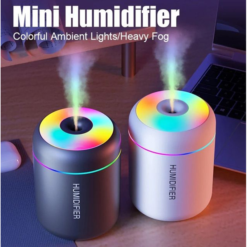 MistBloom Mini USB Humidifier  Cool Mist Aroma Diffuser For Car Office And Bedroom 1