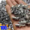 ProGrip Hammer Drive Expansion Rivets  100Pack Aluminum Fasteners For Secure ToolFree Anchoring 0