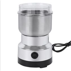 mini electric food grinder – 300ml 4-blade spice, coffee & baby food mill
