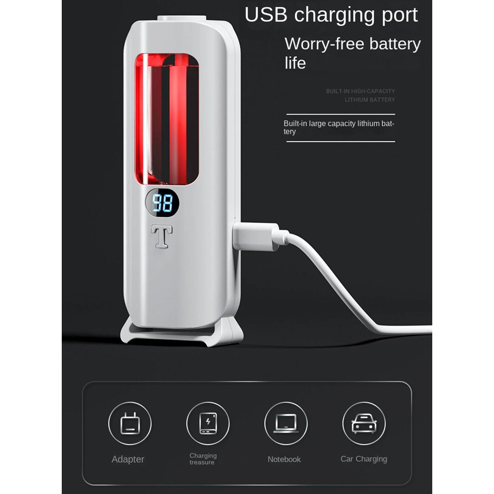 Smart Aromatherapy Diffuser  Humidifier  Digital Display With Color Lights For Home Or Office 2