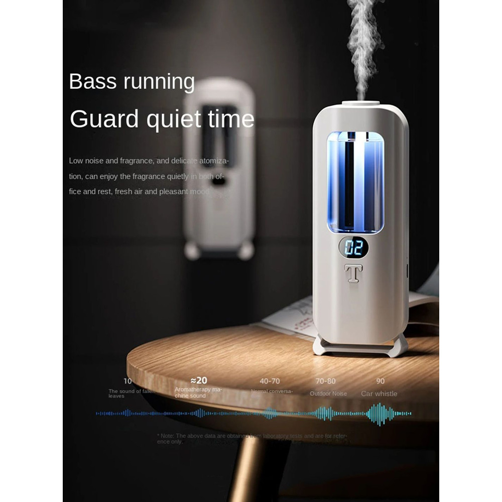Smart Aromatherapy Diffuser  Humidifier  Digital Display With Color Lights For Home Or Office 1