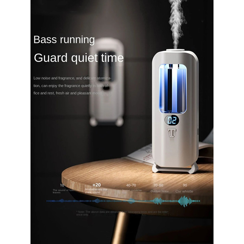 Smart Aromatherapy Diffuser  Humidifier  Digital Display With Color Lights For Home Or Office 1