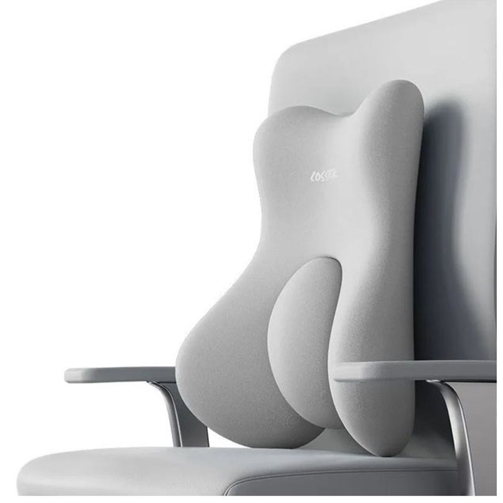 OrthoRelief Memory Foam Lumbar Cushion Ergonomic Back Support For Car Office Postpartum Comfort 1