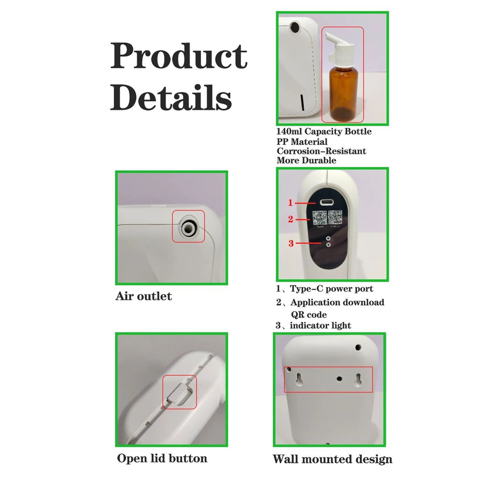 AromaWave Bluetooth Scent Diffuser Smart Home Fragrance Machine For LongLasting Ambience 9