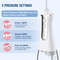 AquaPulse Cordless Water Flosser Rechargeable Oral Irrigator With 5 Nozzles 3 Cleaning Modes 2