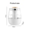 HydroGlow 1300ML Dual Spray Humidifier USB Aroma Diffuser With Light For Home Office Wellness 8