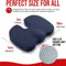 SitWell Memory Foam Seat Cushion Ergonomic Office Chair Support For PainFree Sitting 3