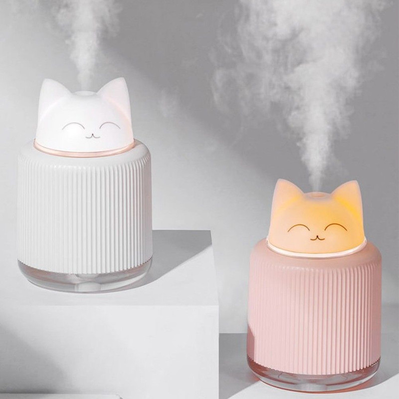 CloudBreathe 300ML USB Humidifier  Cute Cartoon Diffuser With LED Night Light For Kids  Desks 3
