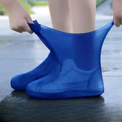 drystep silicone waterproof shoe covers – reusable non-slip overshoes for rain, travel & outdoors