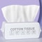 PureWipe Disposable Face Towels Soft Cotton Dry Towels For Gentle Cleansing Daily Skincare 0