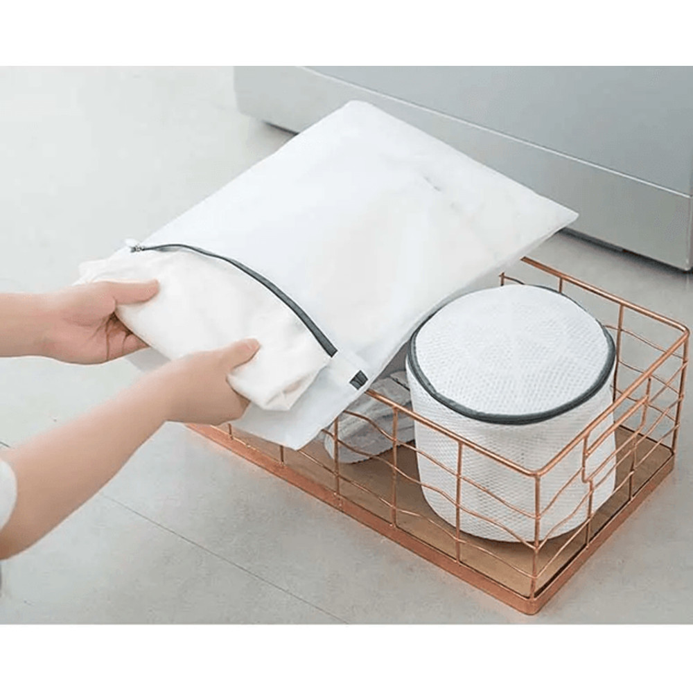 FreshGuard Mesh Laundry Bag Set For Delicates Bras Clothing Care 4