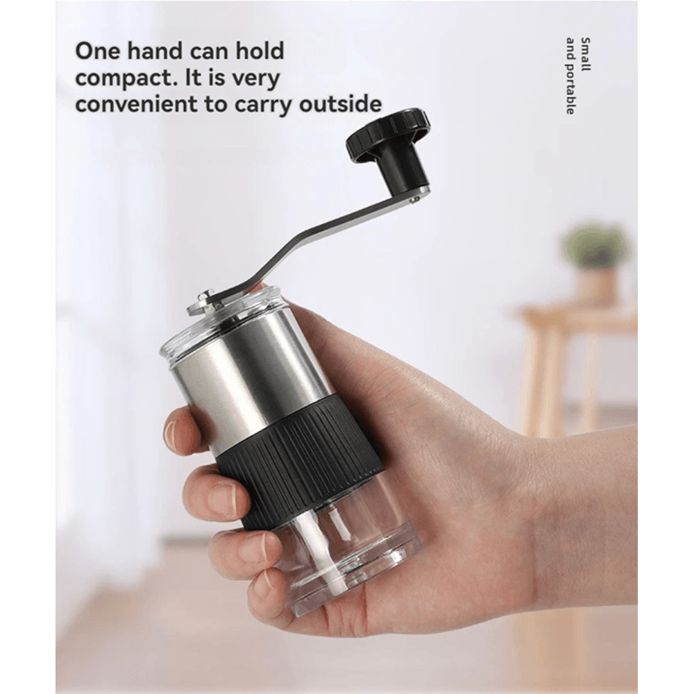 BrewMate Mini Manual Coffee Grinder With Ceramic Burr Core 2