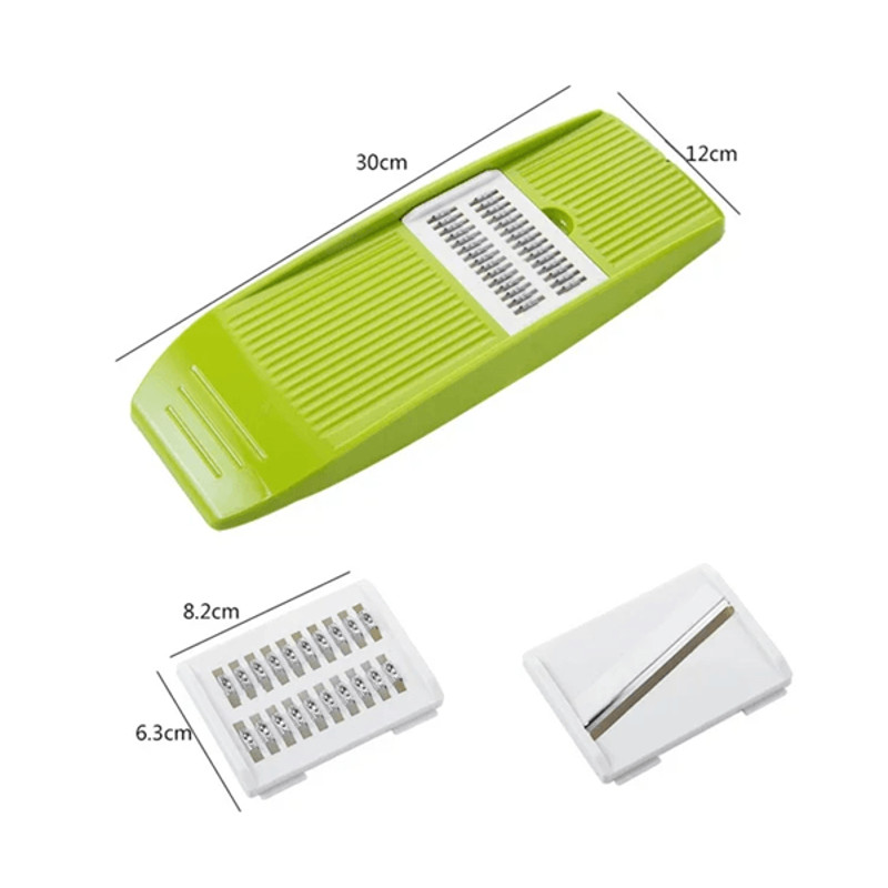 SlicePro Stainless Steel Mandoline Slicer With 3 Interchangeable Blades 3