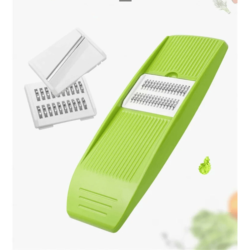 SlicePro Stainless Steel Mandoline Slicer With 3 Interchangeable Blades 1