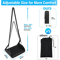 Airplane Foot Hammock With Memory Foam  Adjustable InFlight Foot Rest For Travel Comfort 3