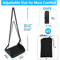 Airplane Foot Hammock With Memory Foam Adjustable InFlight Foot Rest For Travel Comfort 3