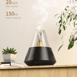 portable usb aroma diffuser – cold mist humidifier with remote control for home, office, or bedroom