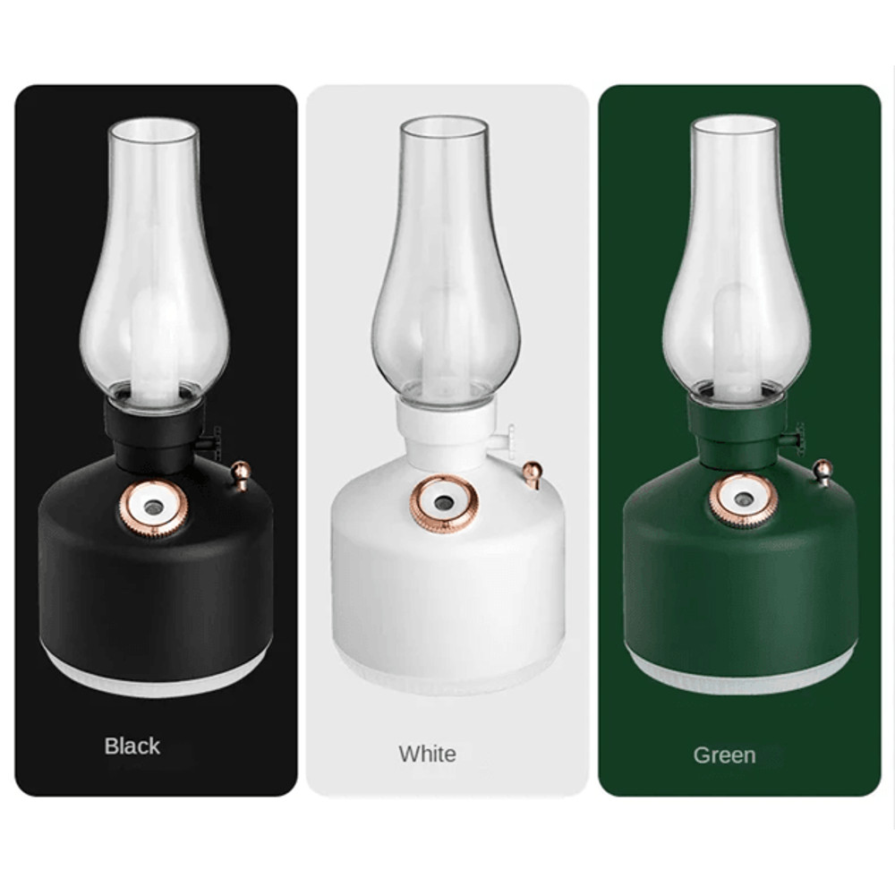 RetroGlow Aroma Diffuser Lamp  USB Cool Mist Humidifier With 7Color LED Lights 5