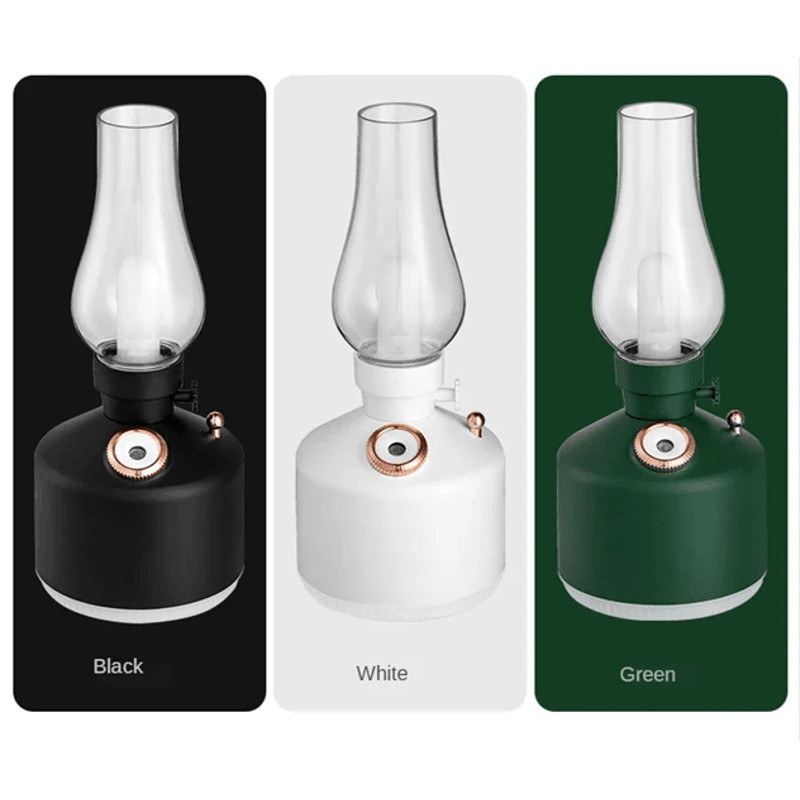 RetroGlow Aroma Diffuser Lamp  USB Cool Mist Humidifier With 7Color LED Lights 5