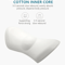 ComfortCore Memory Foam Lumbar Pillow Breathable Car Seat Bed Cushion For Back Support 4