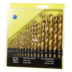 probore m35 cobalt drill bit set – 19-piece metric bits for stainless steel & hard metal