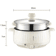 MealMate Mini MultiCooker 220V Electric Hot Pot With NonStick Pan For 12 People 7