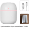 MistGlow USB Mini Humidifier Portable Ultrasonic Aroma Diffuser With LED Light For Car Home Use 0