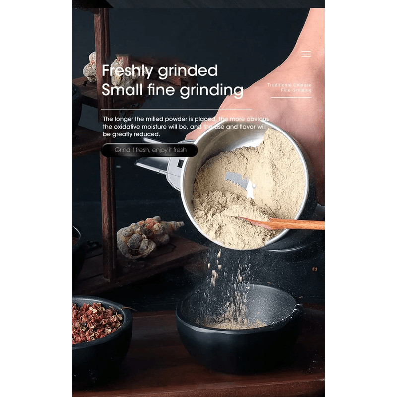 Electric Coffee And Spice Grinder Multifunctional Kitchen Mill For Beans Nuts Grains 1