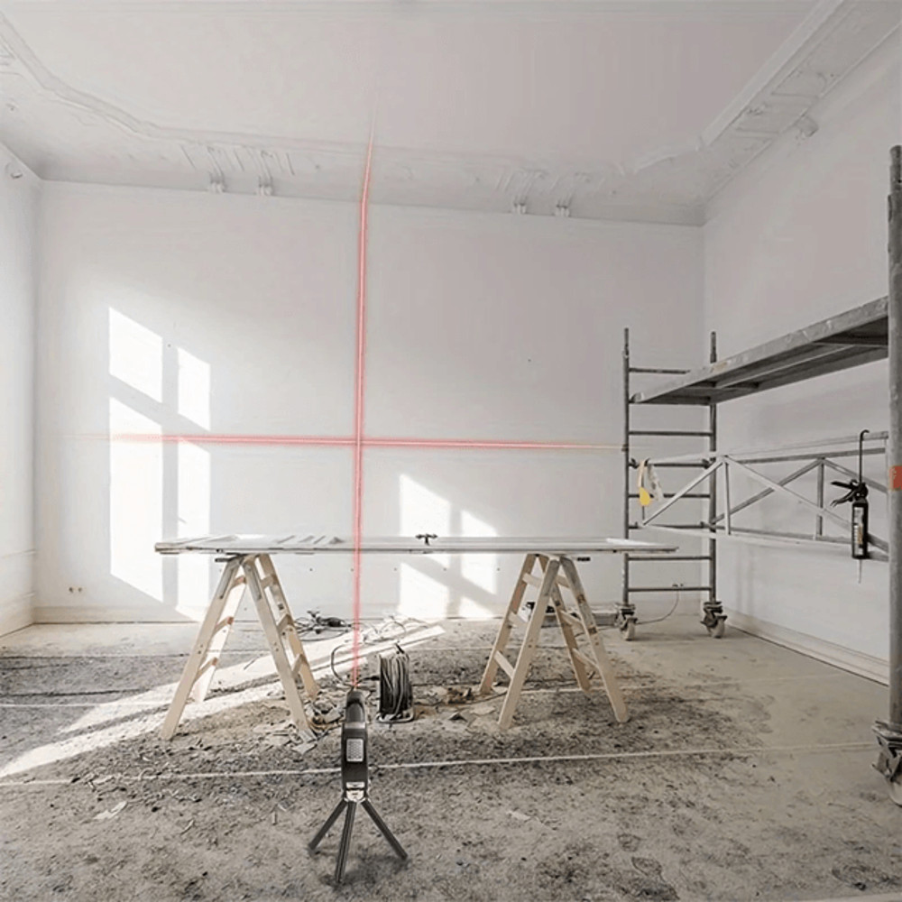 Multipurpose Laser Level Tool  Cross Line Level With 8Foot Measuring Tape For DIY  Home Projects 7